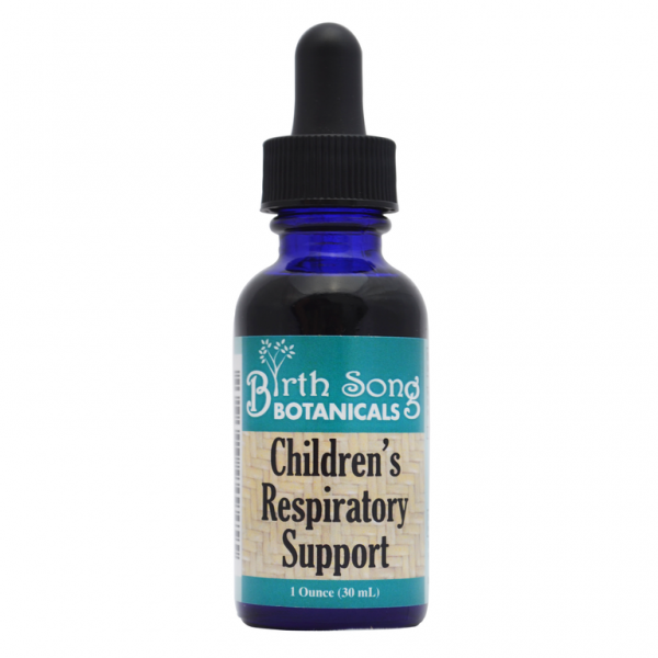BIRTH SONG BOTANICALS Children’s Respiratory Support Organic Herbal Tincture skt.7/2027