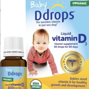Ddrops Baby Vitamin D3 400IU 60 drops skt.2029