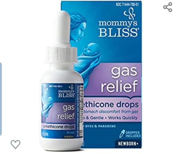 Mommy’s Bliss Gas Relief Drops 1FL oz bottle(30 ml) 100 services