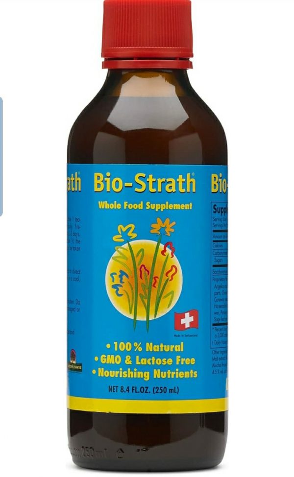 Bio-Strath Liquid, 8.40-Ounce Glass Bottle Bio-Strath Elixir for Vitality, Focus, Immune Support, Stamina and Recovery Bio-Strath from Nature’s Answer