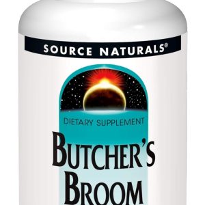 Source Naturals Butcher’s Broom Dietary Supplement – Ruscus Aculeatus – 250 Tablets