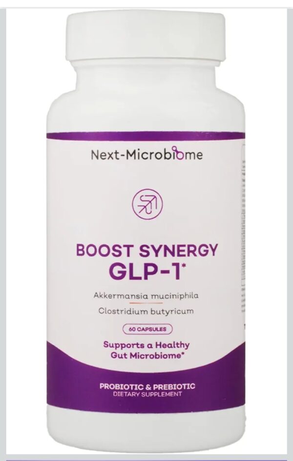 Boost Synergy Probiotic Akkermansia Muciniphila, Clostridium Butyricum HMO Ashwagandha, Supports Microbiome, Digestive Wellness Gut Health for Men & Women (60 Capsules, 1-Pack)