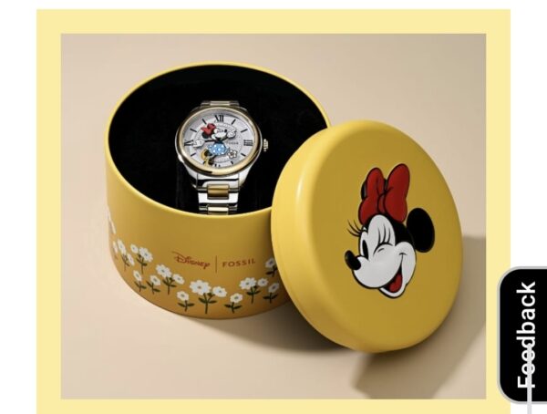 Disney Minnie Mouse x Fossil Special-Edition Classic Watch